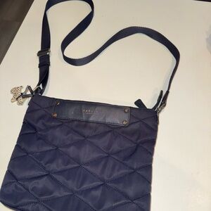 Elegant Navy Quilted Crossbody Bag by Radley London